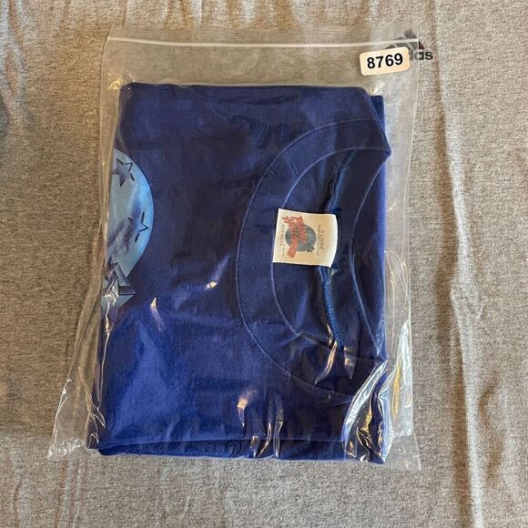 Vintage Shirt Mens Extra Large Blue Planet Hollywood Phoenix Arizona 90s Retro - Picture 8 of 8